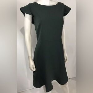 Loft Ruffle Sleeve Sheath Dress